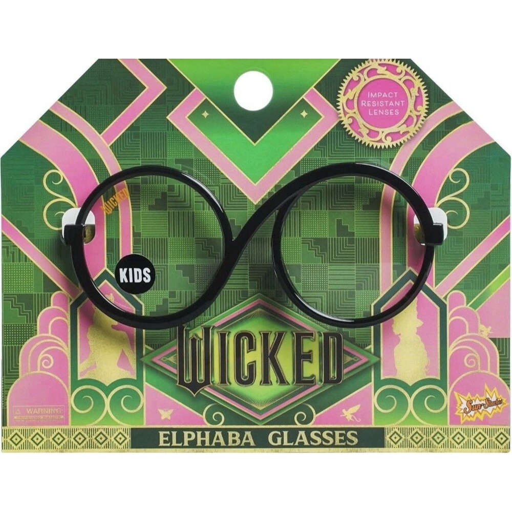 Wicked Official Universal Studios Elphaba SunStaches Child Glasses
